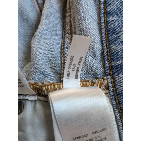 Madewell The Perfect Vintage Jeans Size 25 Light Wash - Picture 10 of 10